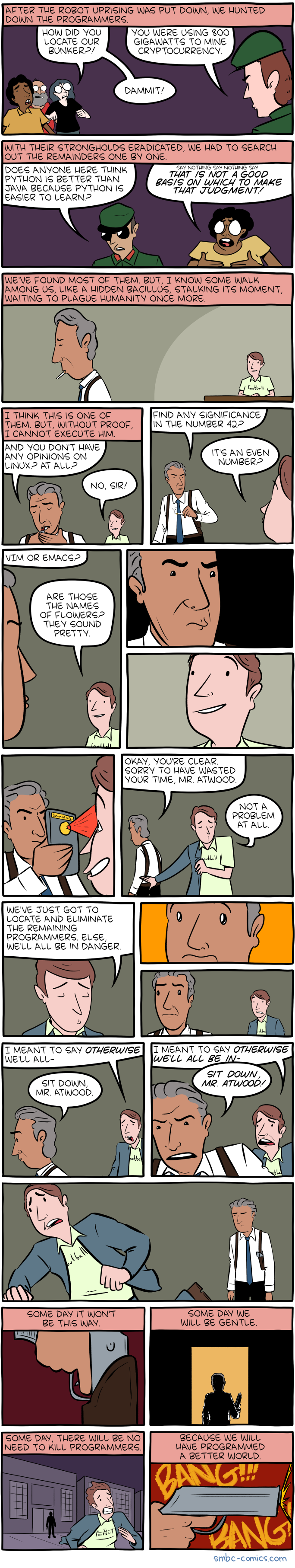 Saturday Morning Breakfast Cereal - The Program