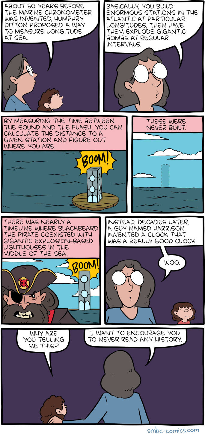 Saturday Morning Breakfast Cereal - Longitude