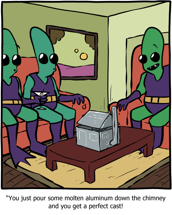 You can also cast subways and dig them up!