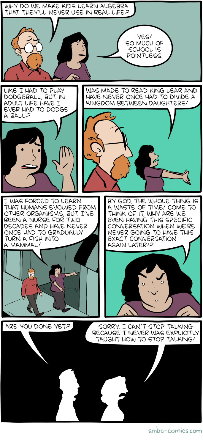 Saturday Morning Breakfast Cereal - Learn