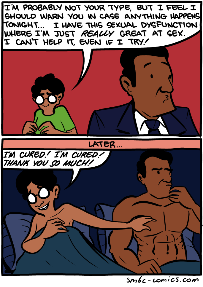 SMBC is a daily comic strip about life, philosophy, science, mathematics, a...